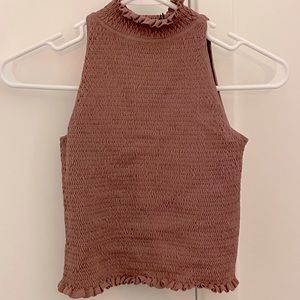 Zara dusty rose turtleneck in size S